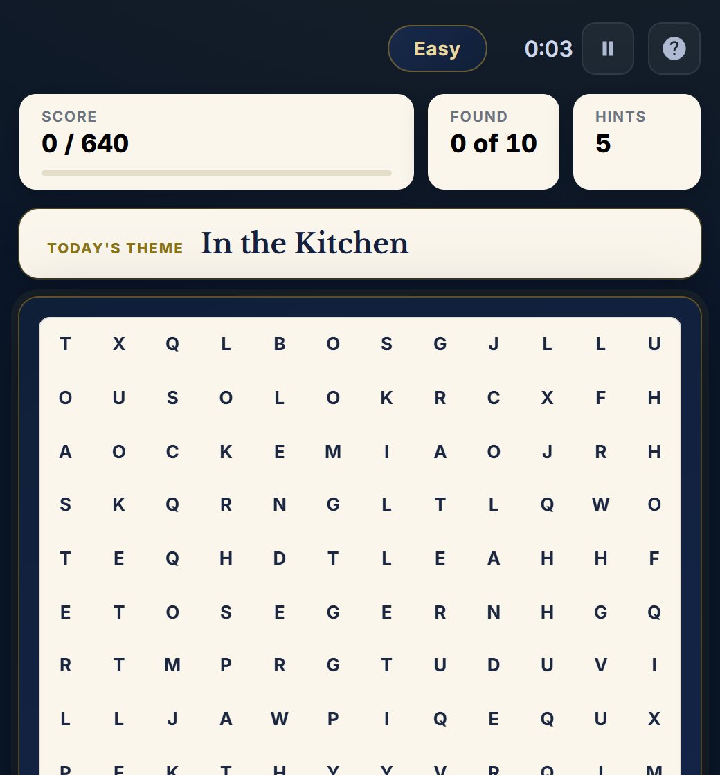 Classic Word Search